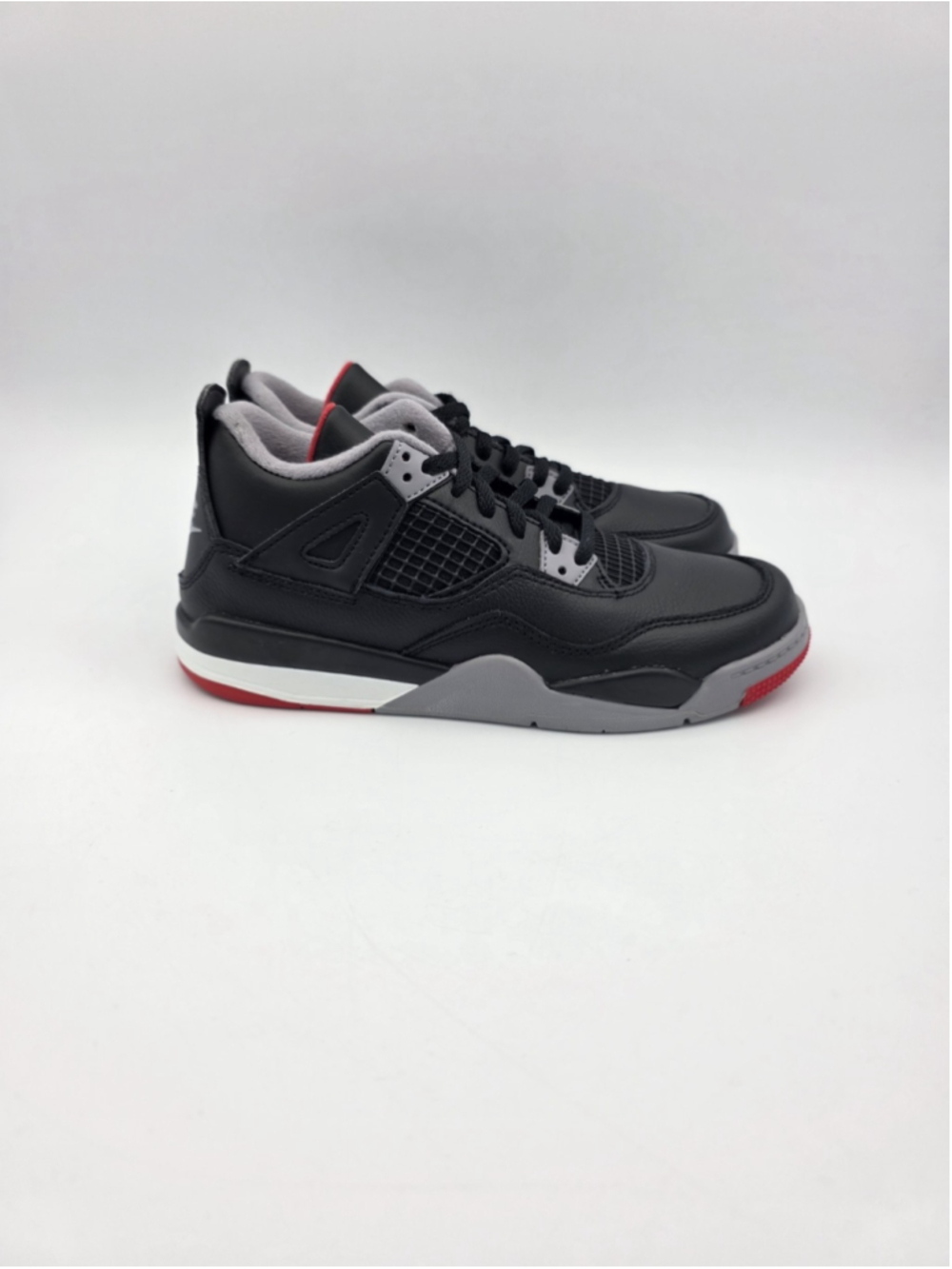 Nike Air Jordan 4 Retro Reimagined Bred PS Kid's Size 3Y Sneakers BQ7669-006